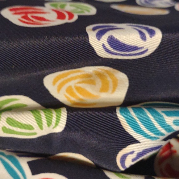 Vintage Liz Roberts 1970s maxi dress MCM modest pleated conservative candy balls - Picture 14 of 16